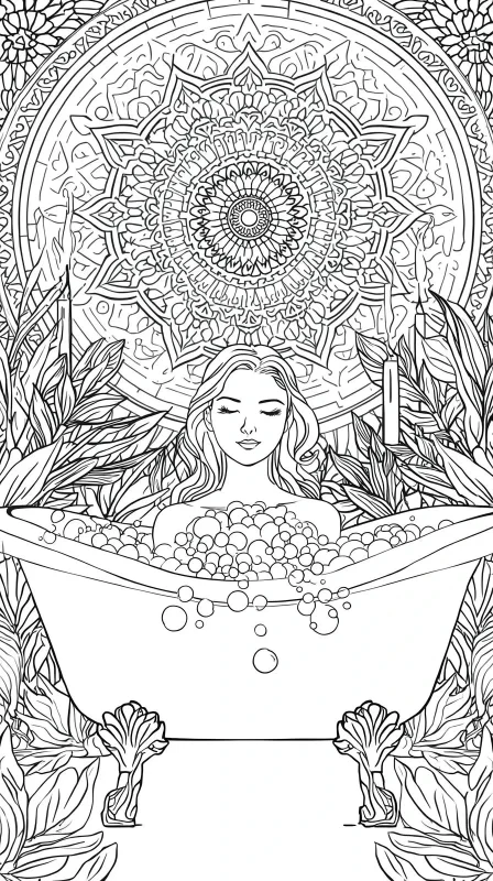 coloring for stress relief