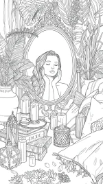 coloring book stress relief