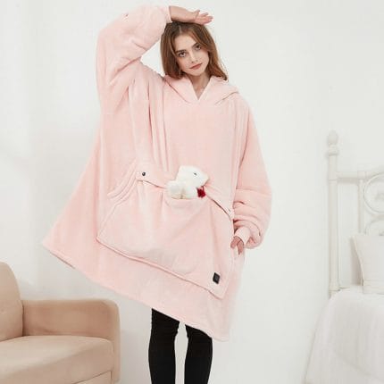 Heated Blanket Hoodie | a warm hug for your period days