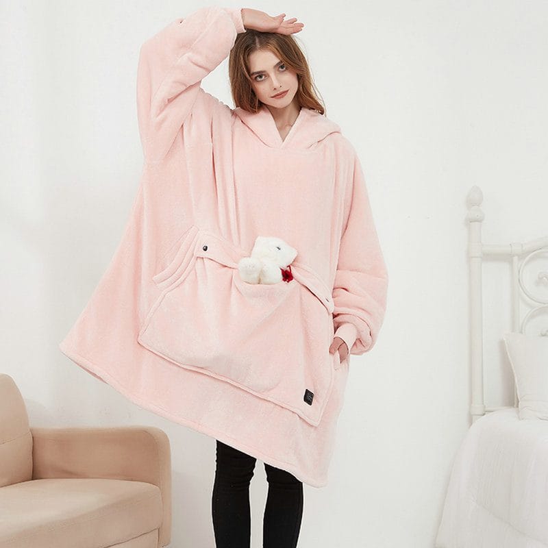Heated Blanket Hoodie | a warm hug for your period days