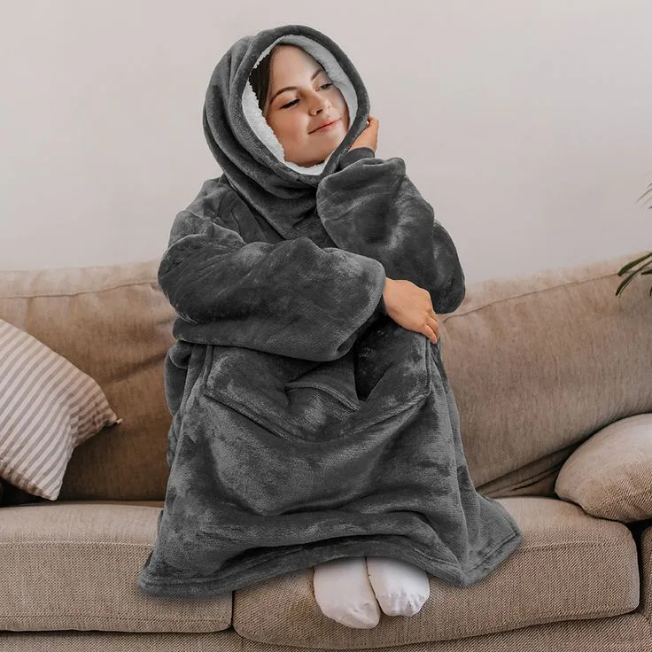 Heated Blanket Hoodie | a warm hug for your period days