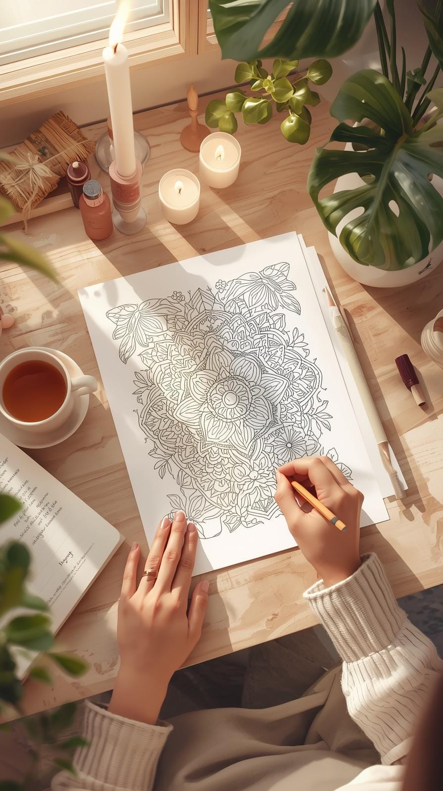 coloring for relaxation