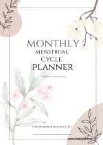 menstrual cycle planner